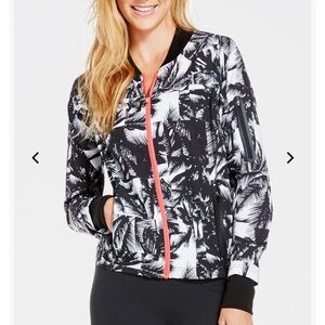 Fabletics Diana Bomber Jacket.  Size Medium. EUC